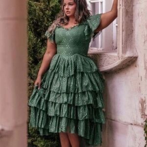 Jessakae Green Mia dress